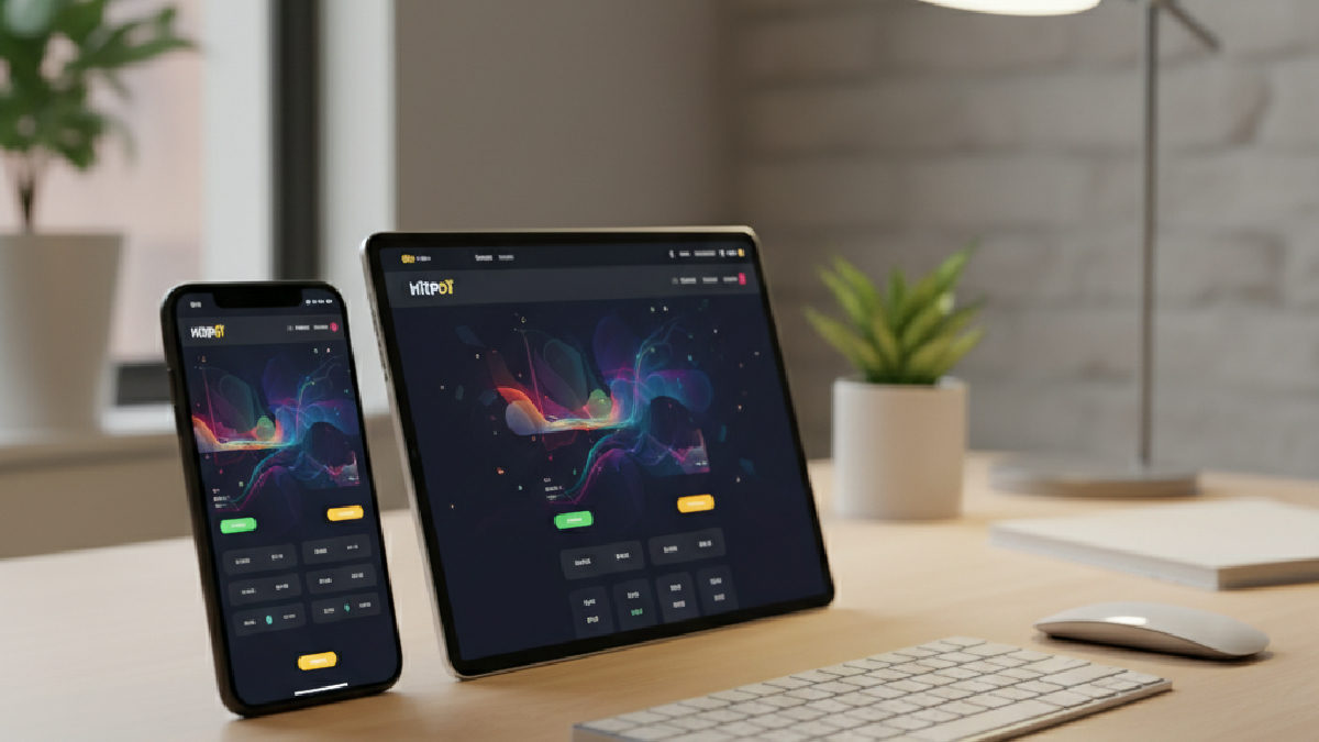 Hitpot bahis sitesi mobil ve tablet üzerinden kolayca erişilebilir.